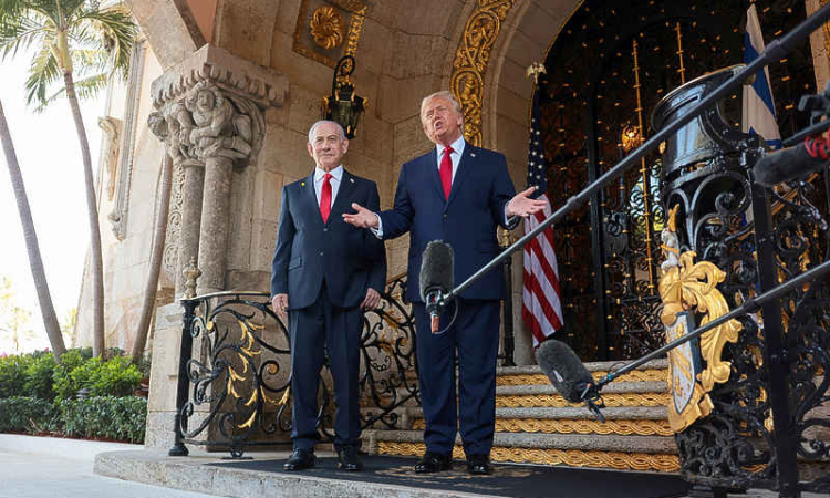 Trump warns Iran of possible strike, urges Hamas to disarm